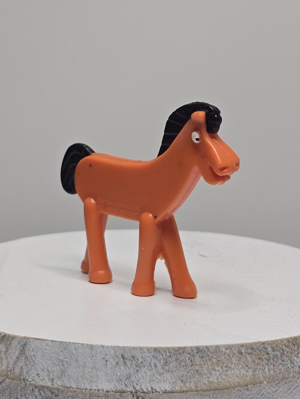 Jesco Small Pokey Rubber-Like Gumby Orange Horse Toy [ Read Details ]